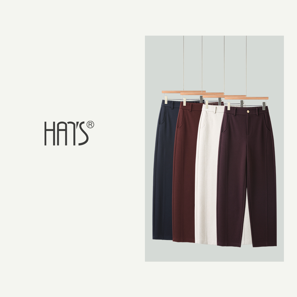 【爆款推荐】25年冬季绵羊毛显瘦休闲裤高级感气质百搭266003B