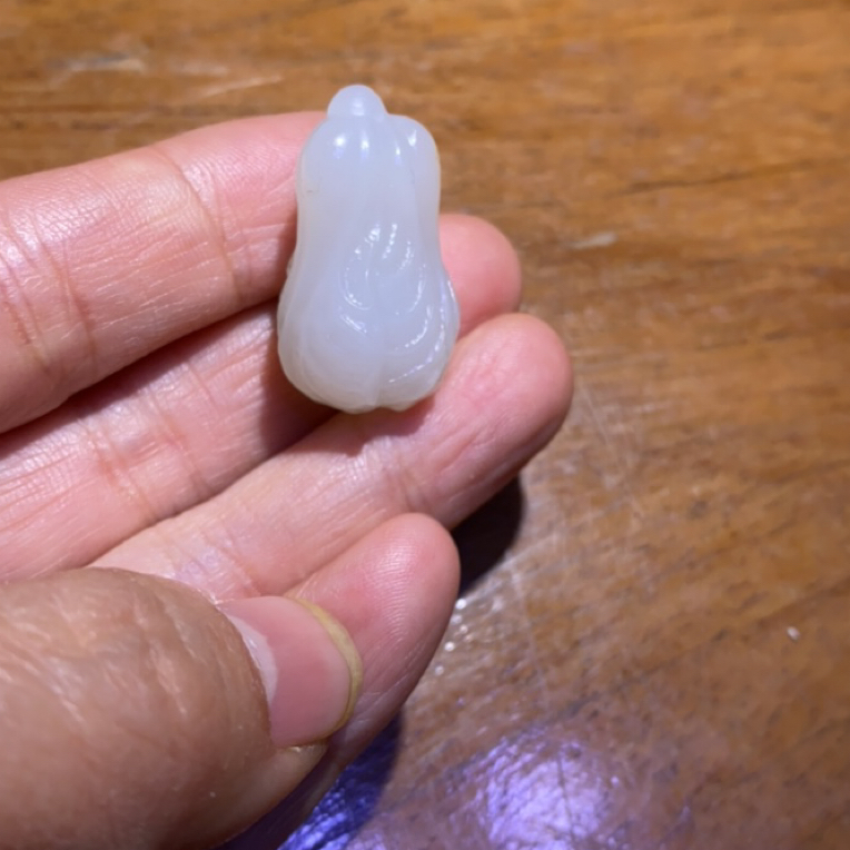 白菜 聚百财立体设计 男女通用百搭款 玉质温润