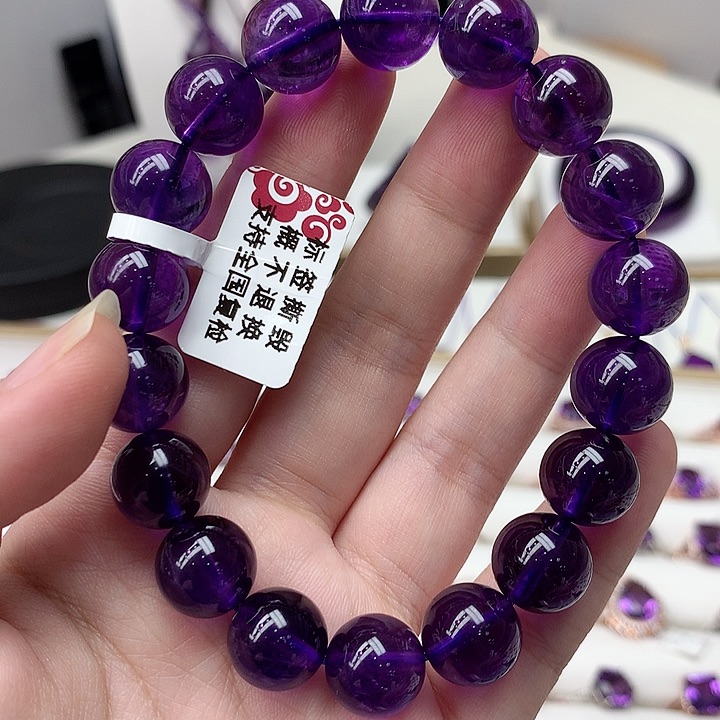 紫晶手串未镶嵌天*紫水晶手串