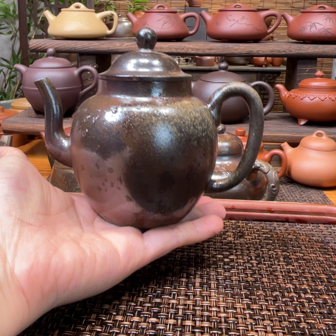 茶壶紫砂宜兴原矿紫砂手工制270
