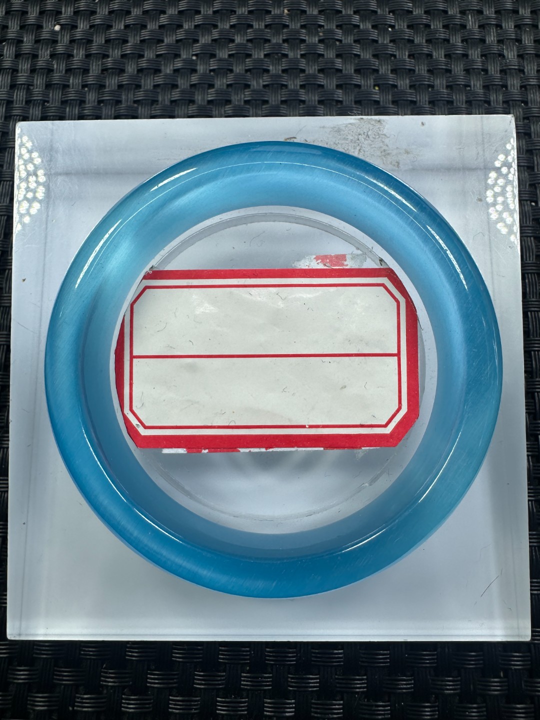 蓝色猫眼手镯随机发一X43