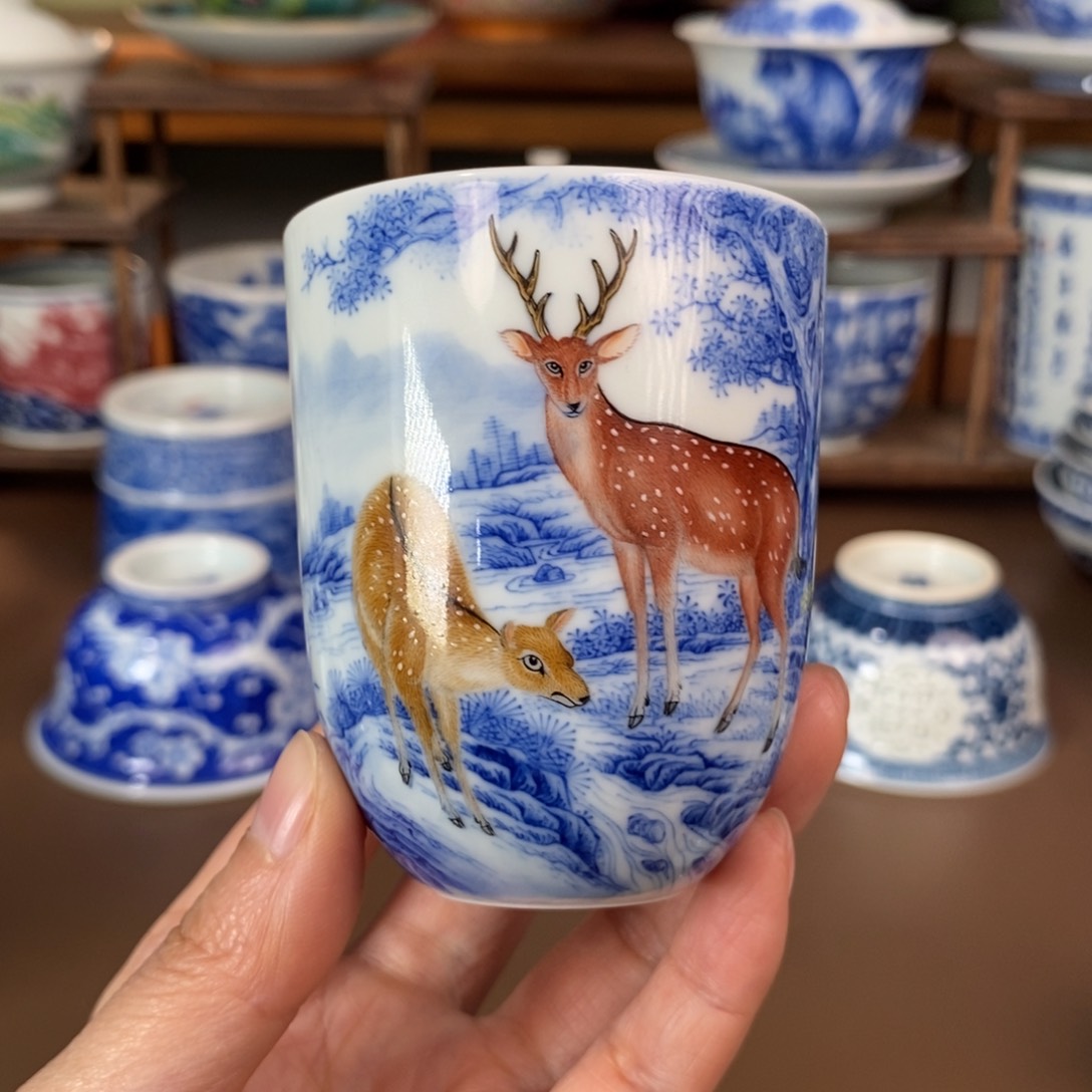 景德镇陶瓷手工手绘