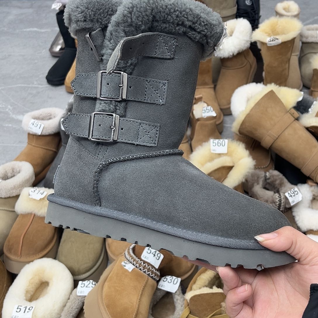 灰色三排扣薄底40码