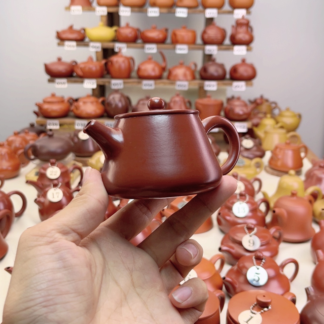 A***码茶壶紫砂石瓢120ml大红袍