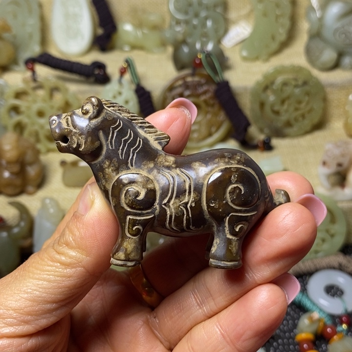 和田玉挂件未镶嵌