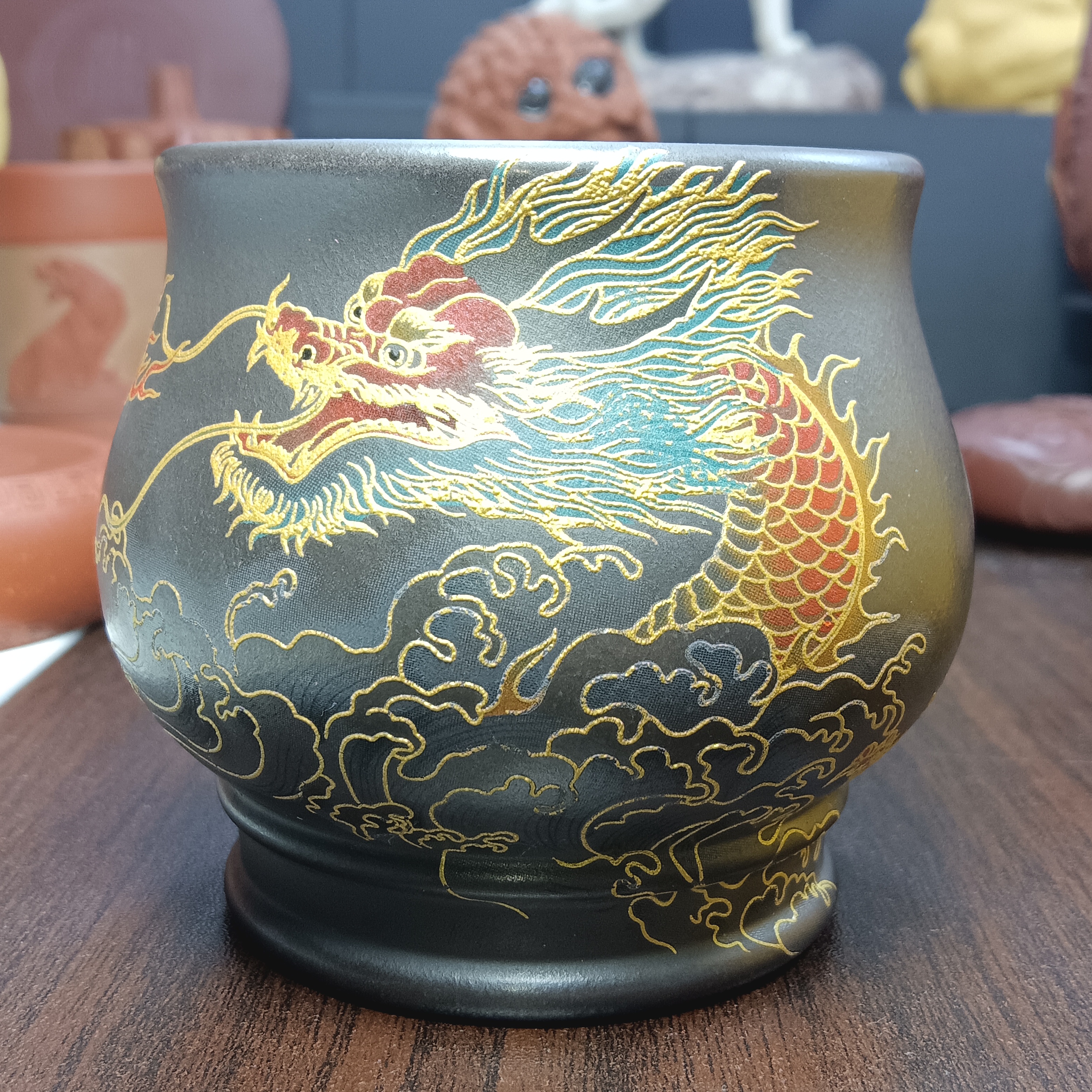 紫砂主人杯，容量200cc