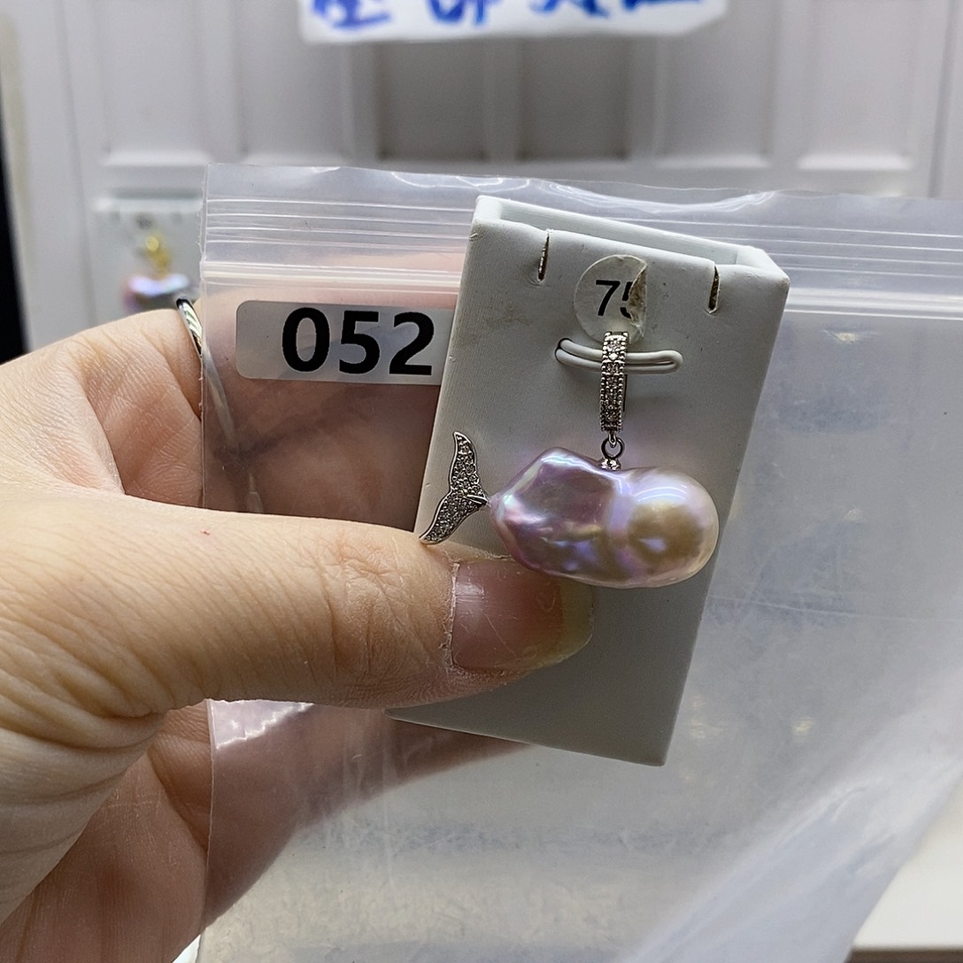 颈饰合金淡水珍珠