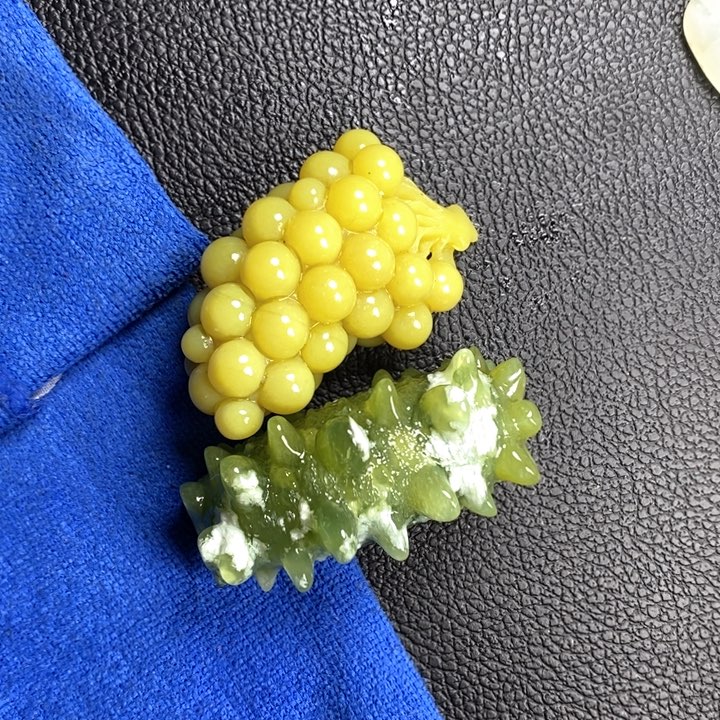 蛇纹石玉手把未镶嵌言*