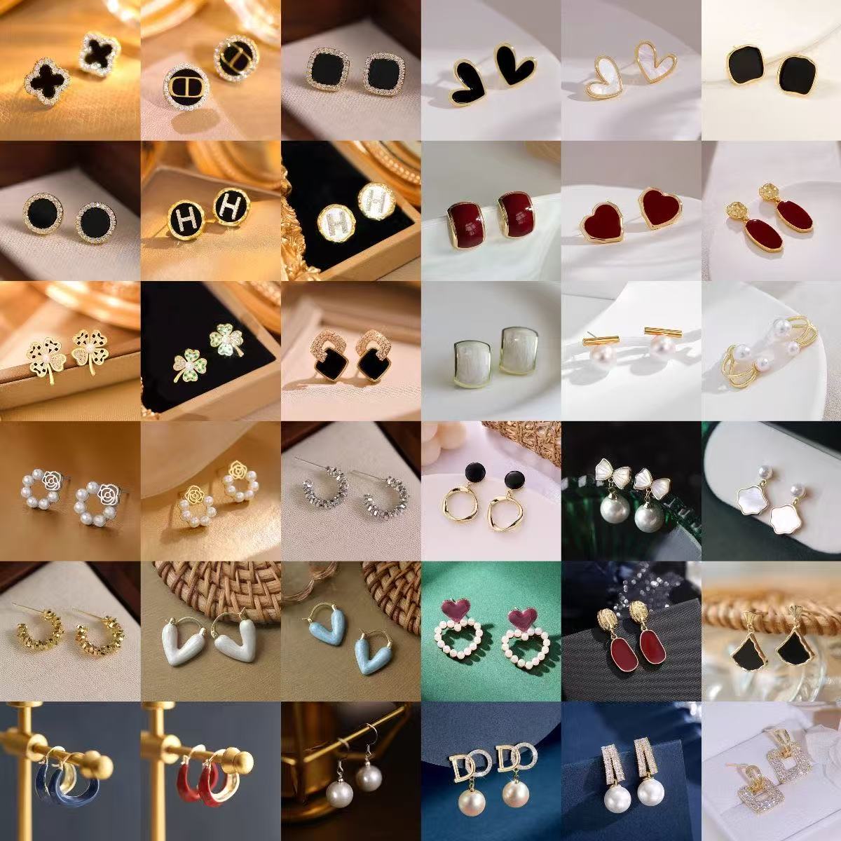 直播间扣号饰品 百搭简约 时尚