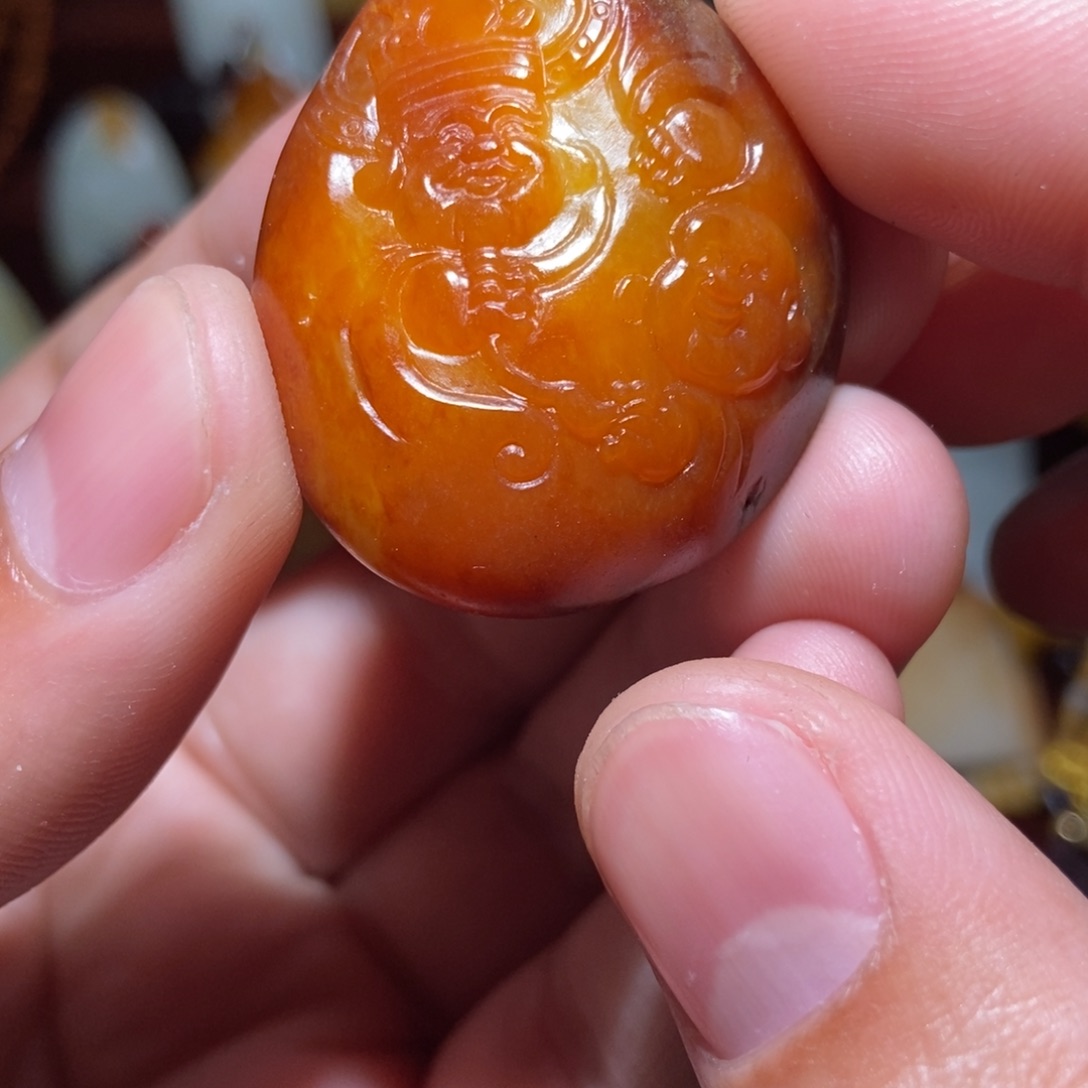 和田玉颈饰未镶嵌觉*