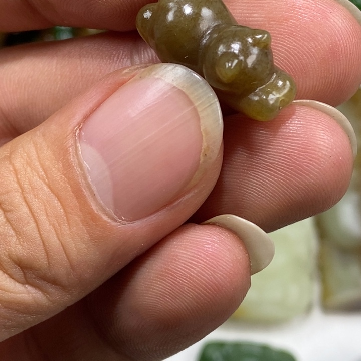 ****٭和田玉（糖玉）未镶嵌车挂