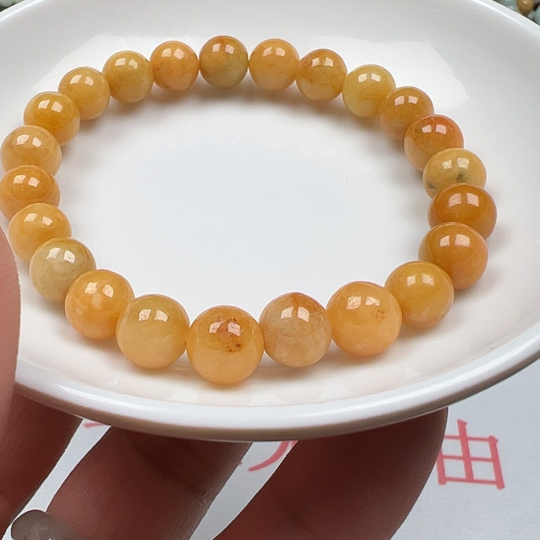 翡翠手链未镶嵌米*货主老华