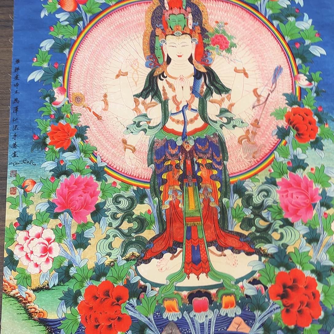 卷轴画唐卡精品作品