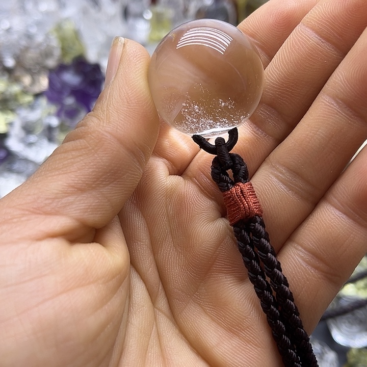 水晶摆件未镶嵌吊坠