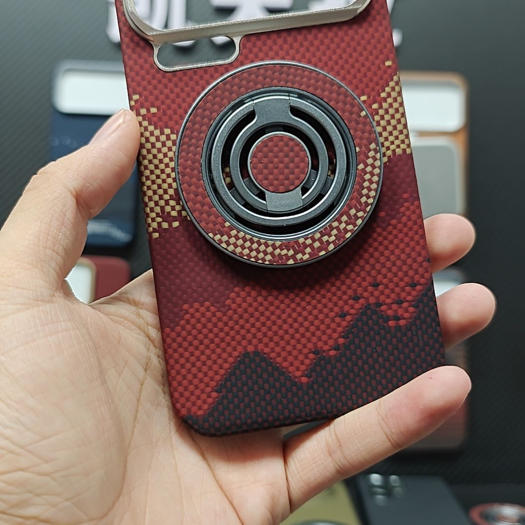 日照金山磁吸支架加小米17pm手机壳日照金山