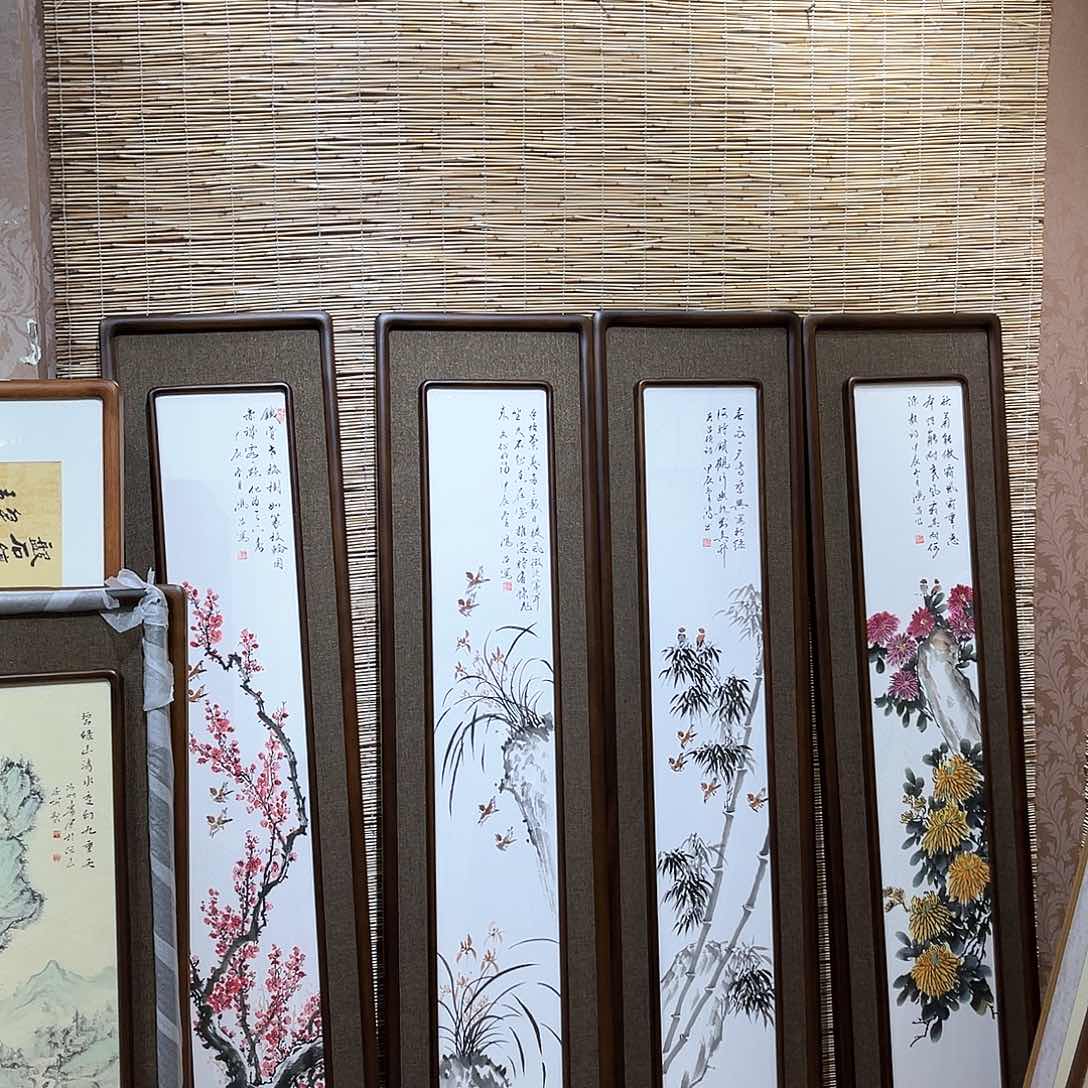 国画爱***赢亲笔手绘 亲笔手绘