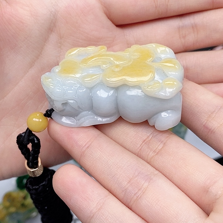 颈饰未镶嵌翡翠翡翠A货