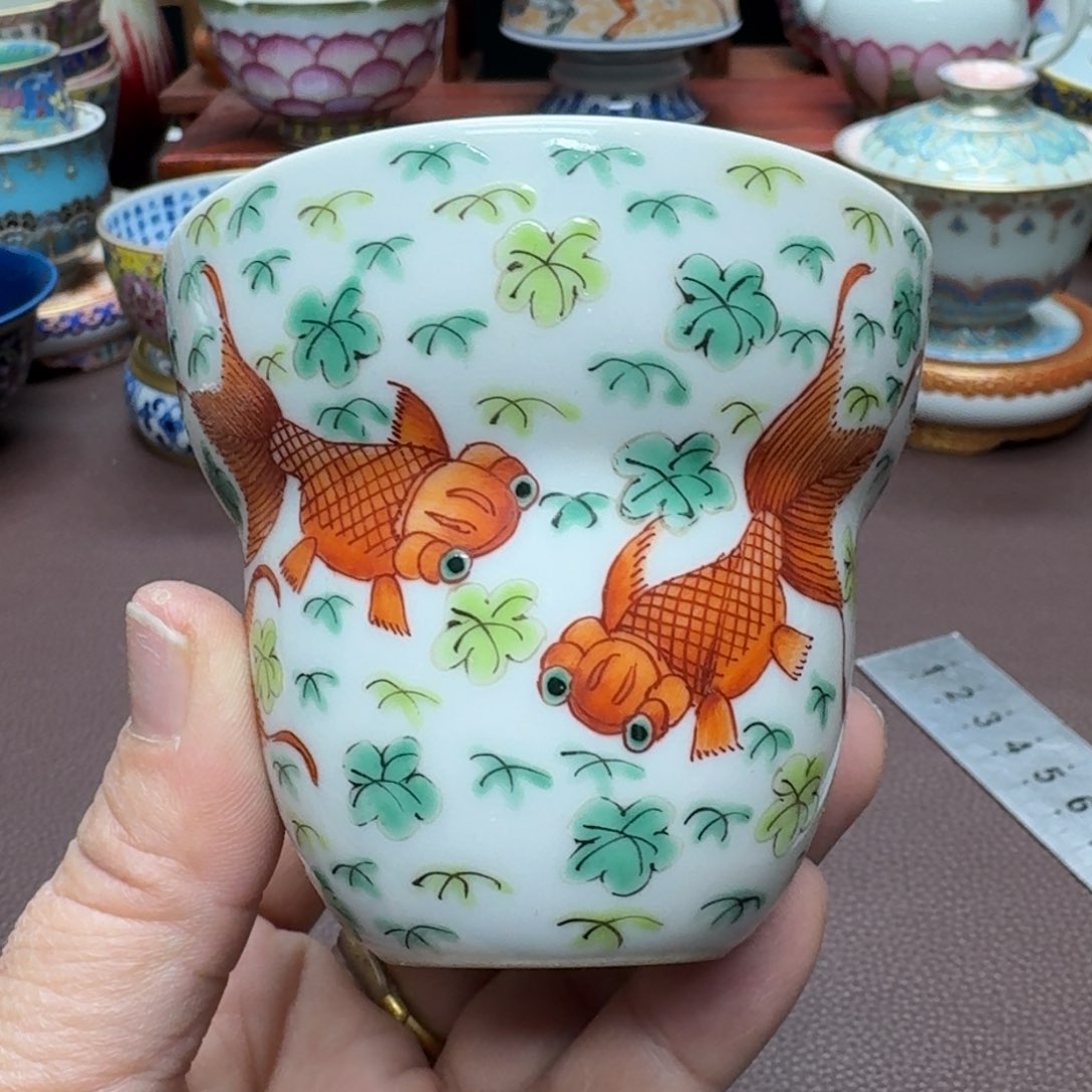 瓷片景德镇仿古手工制作精品展示