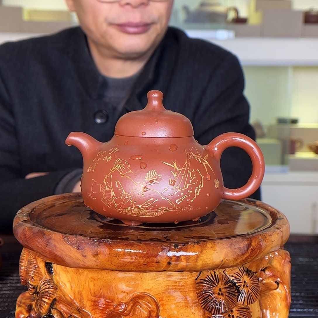 紫砂茶壶吴六君老师紫砂壶300cc