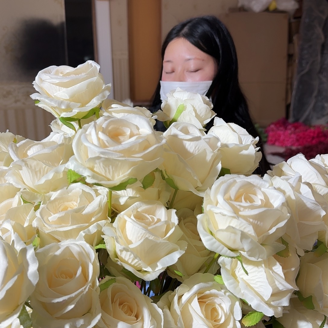 964号仿真花12支装