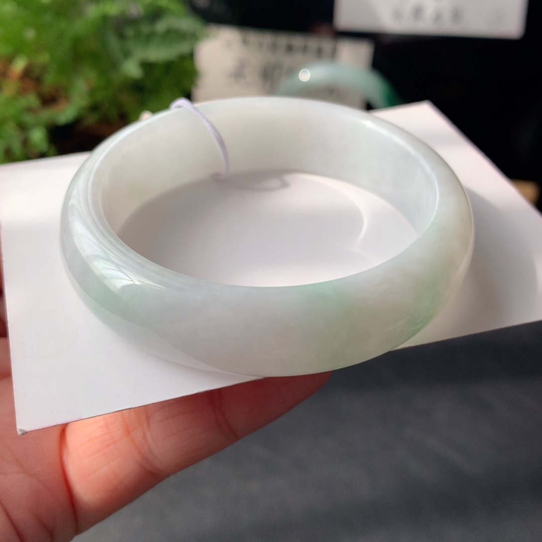 翡翠未镶嵌手镯3号51.6-14.2-7.5强推