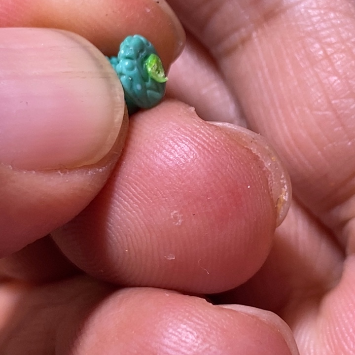 绿松石配饰未镶嵌配饰5mm