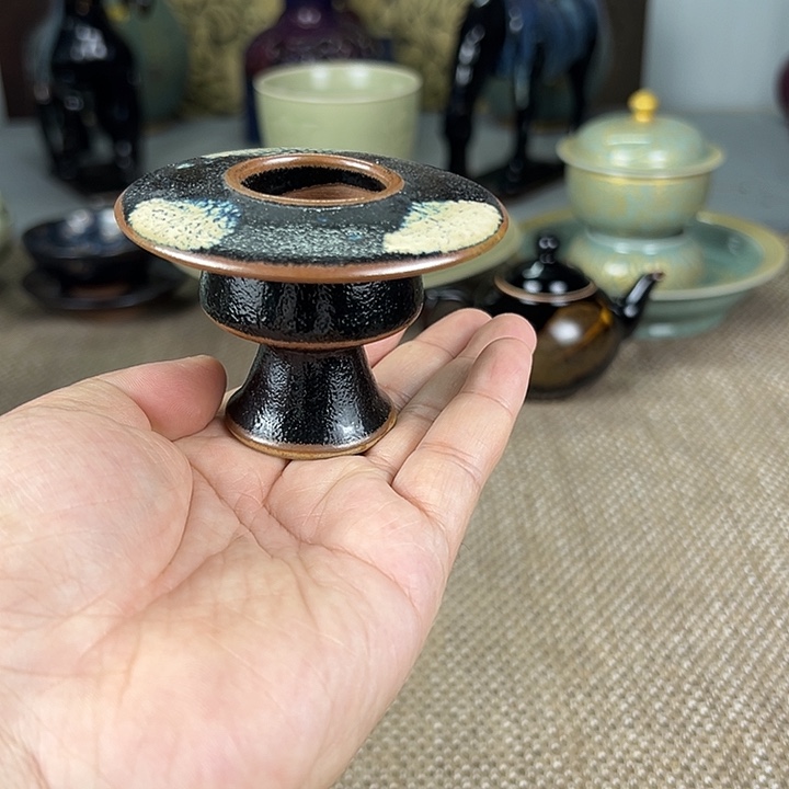 瓷片瓷器摆件正能量摆件