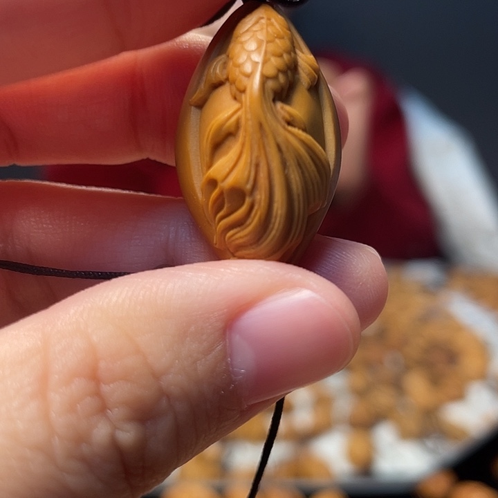 橄榄核吊坠橄榄核