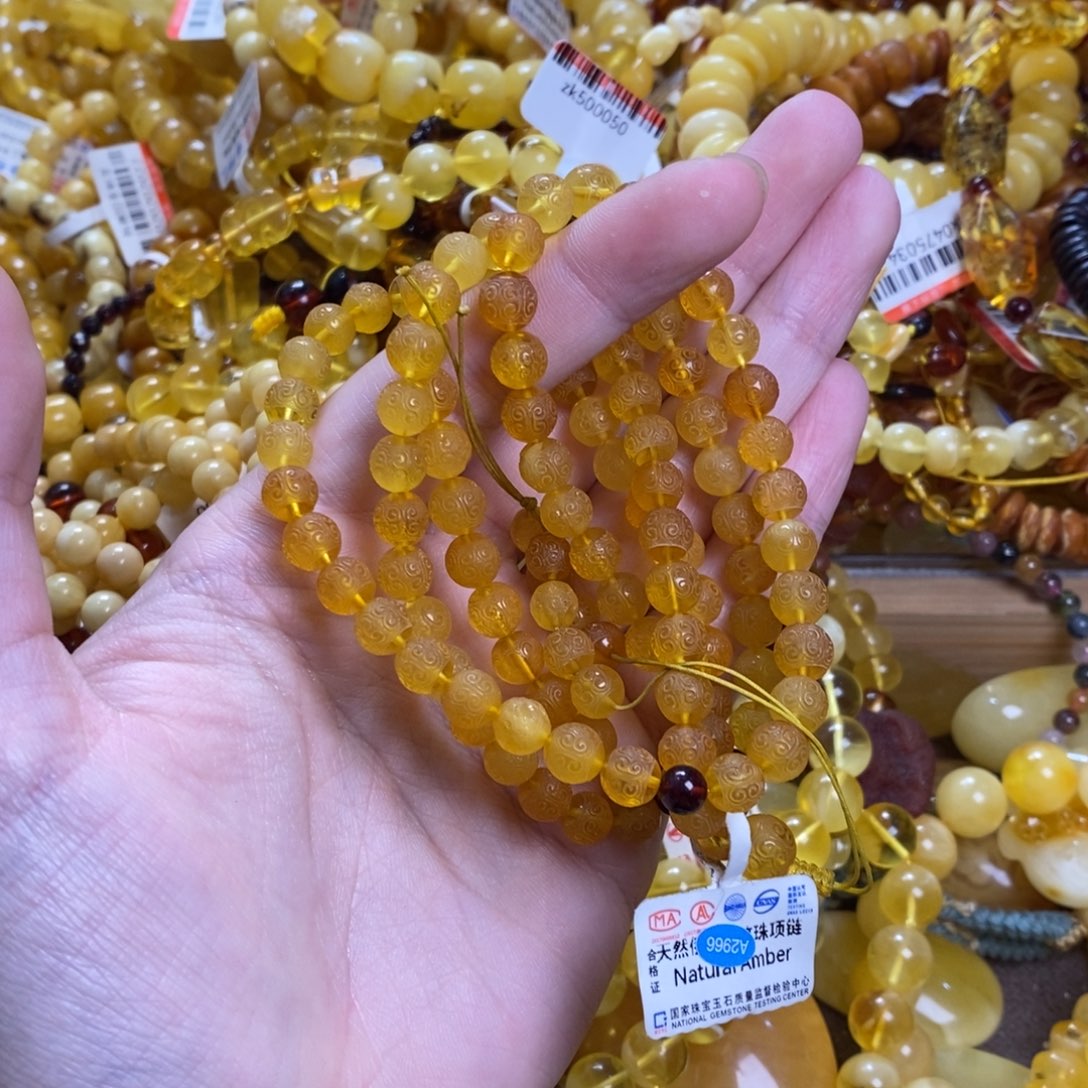 j***y琥珀未镶嵌珠宝奇石