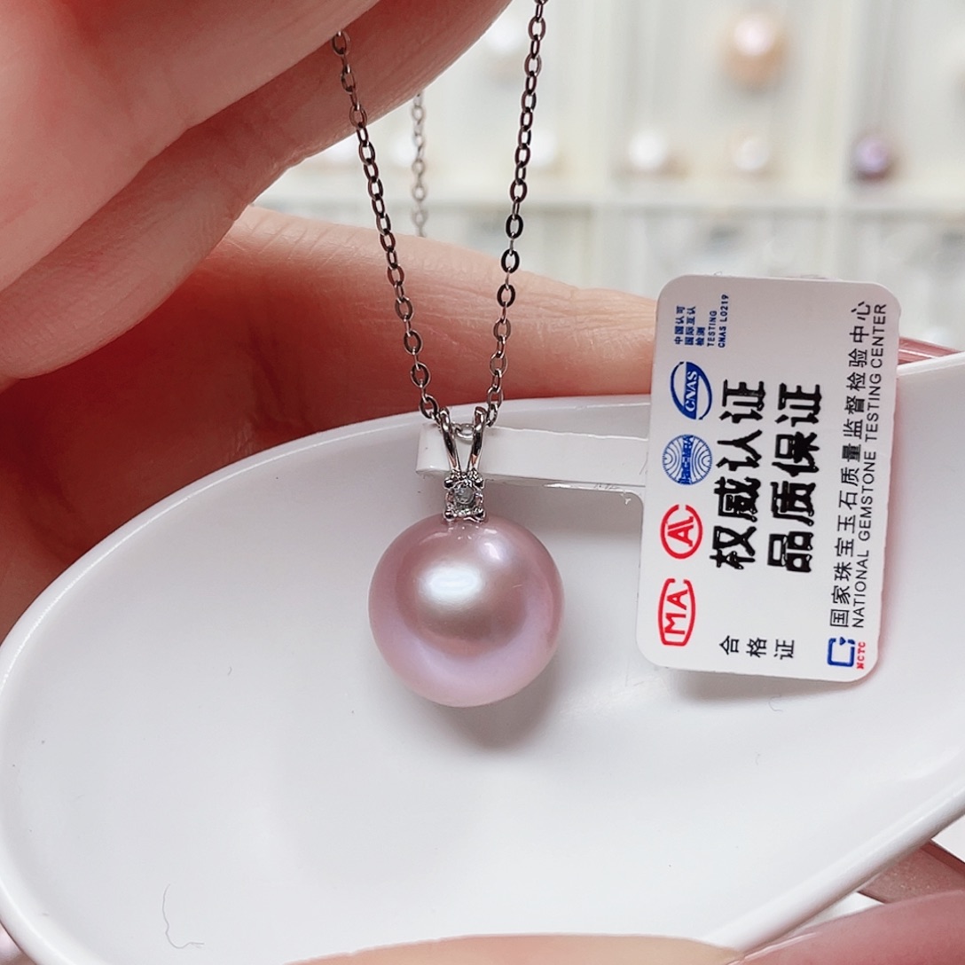 吊坠(赠链)淡水珍珠合金