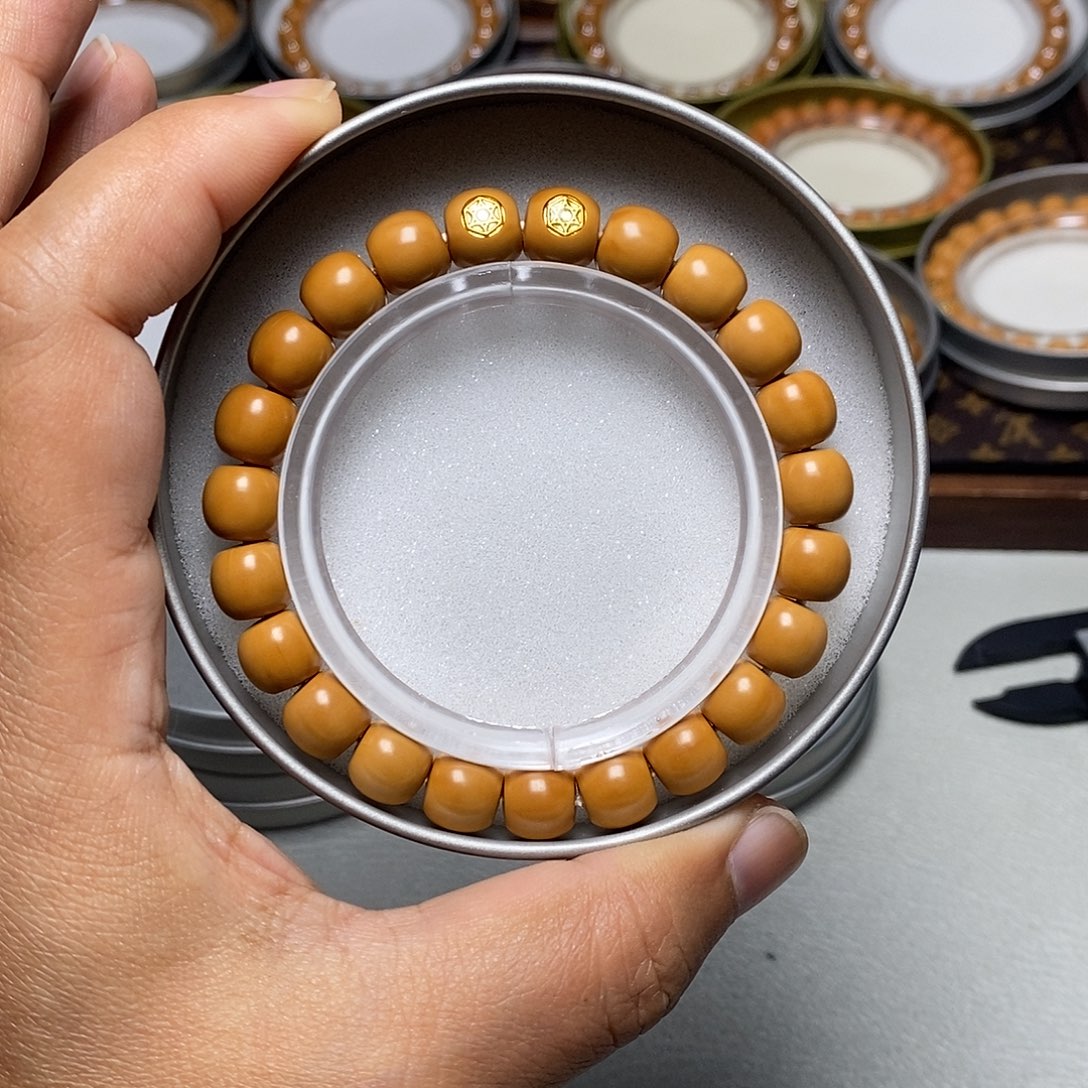 猴头核桃手串52号双标18k凤仙小老型9+左右