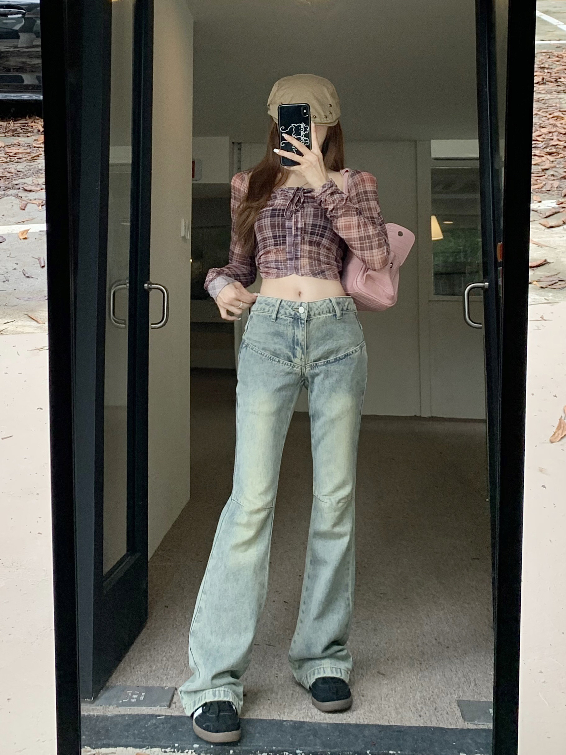 2399早春牛仔微辣裤