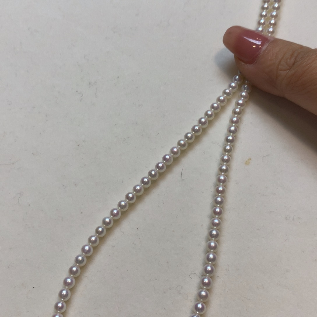 淡水珍珠颈饰银S925镶嵌