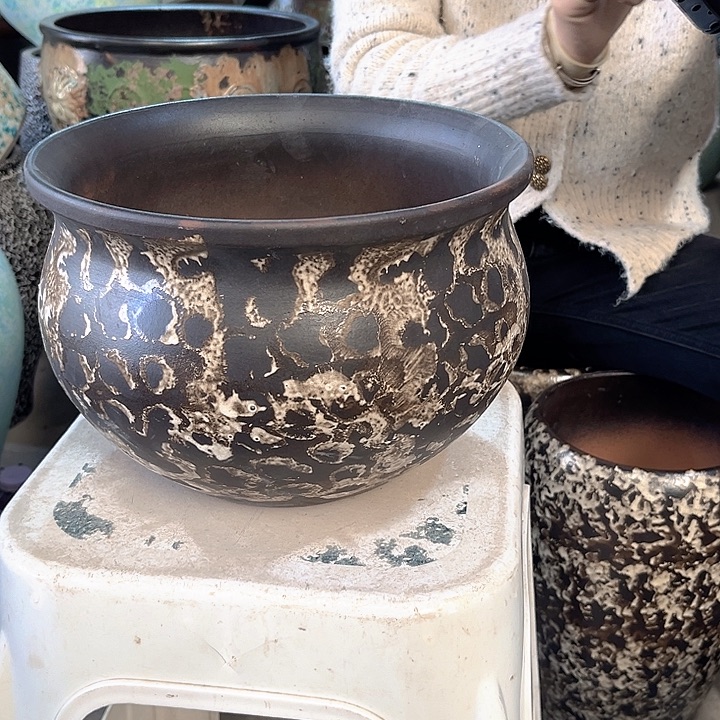 正品口25高18花盆……