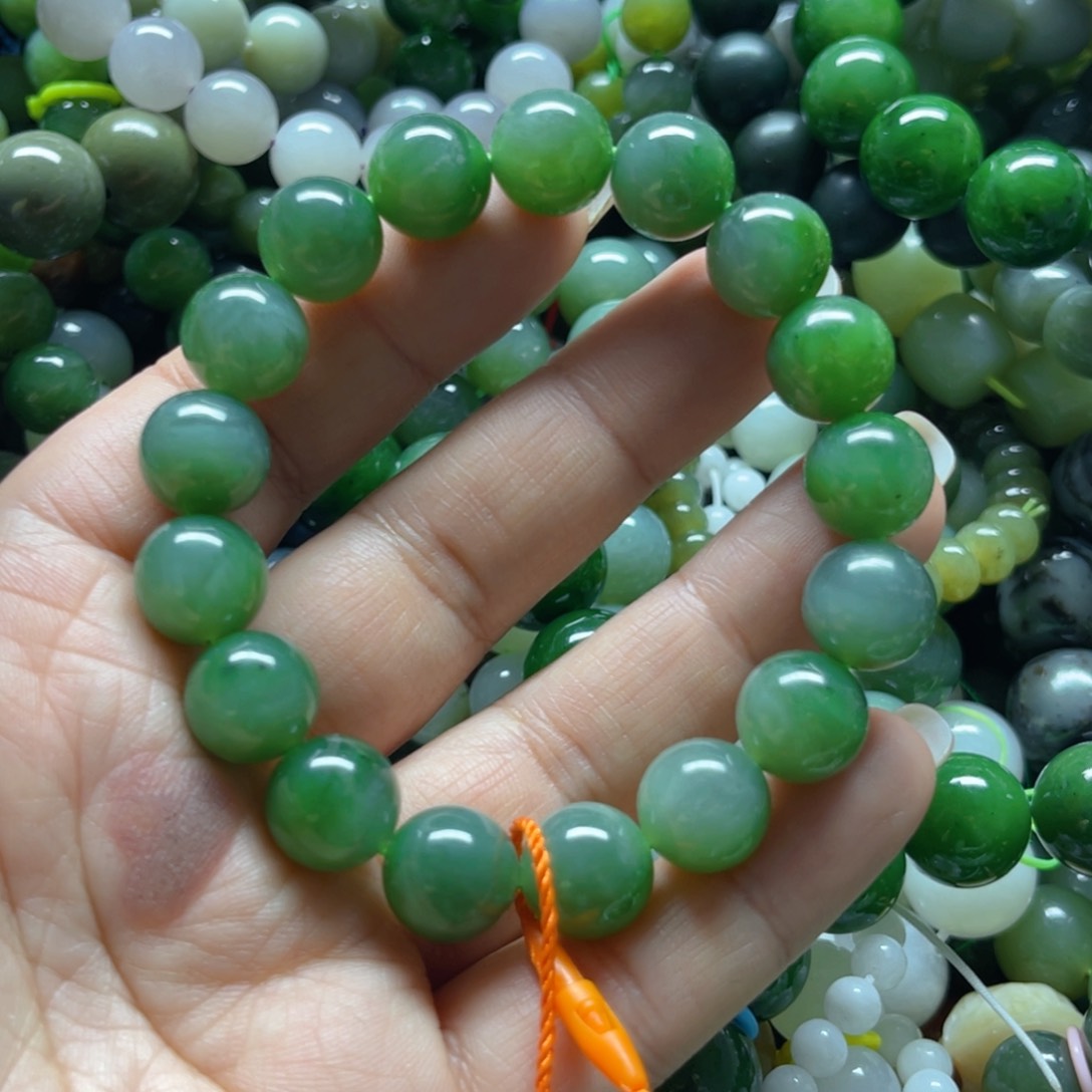 和田玉手链未镶嵌