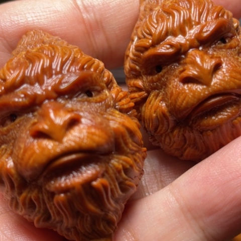 橄榄核手串/手链大圣手球一对3.2左右