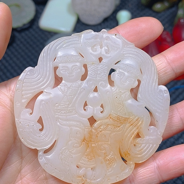 未镶嵌手链和田玉（糖玉）