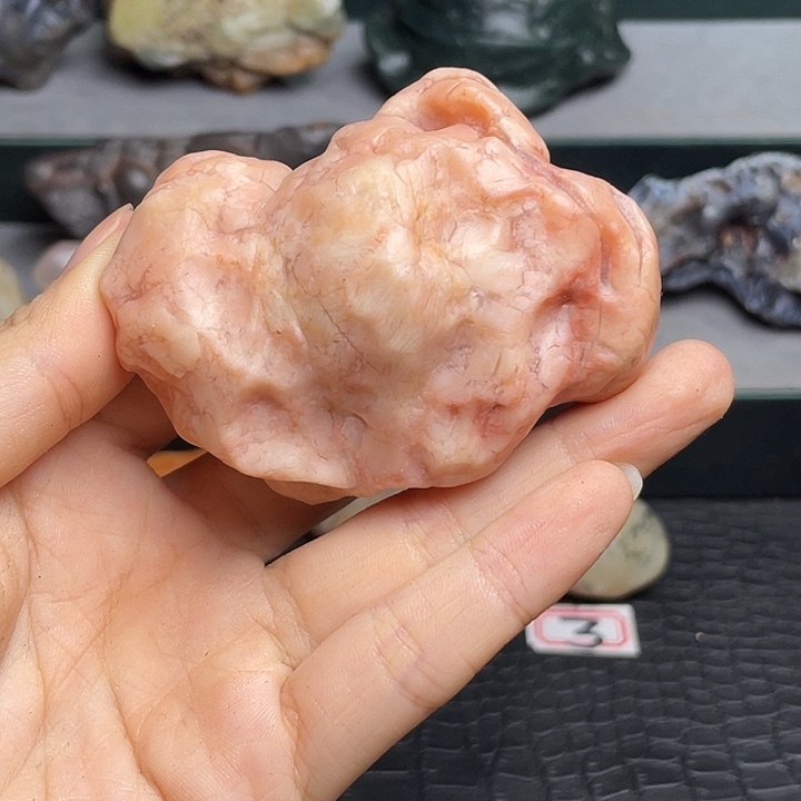 石***音有机玻璃阿拉善戈壁石