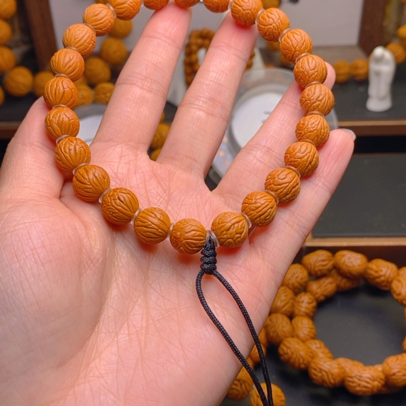 【闪购商品】桃核手串铜*龙文桃核