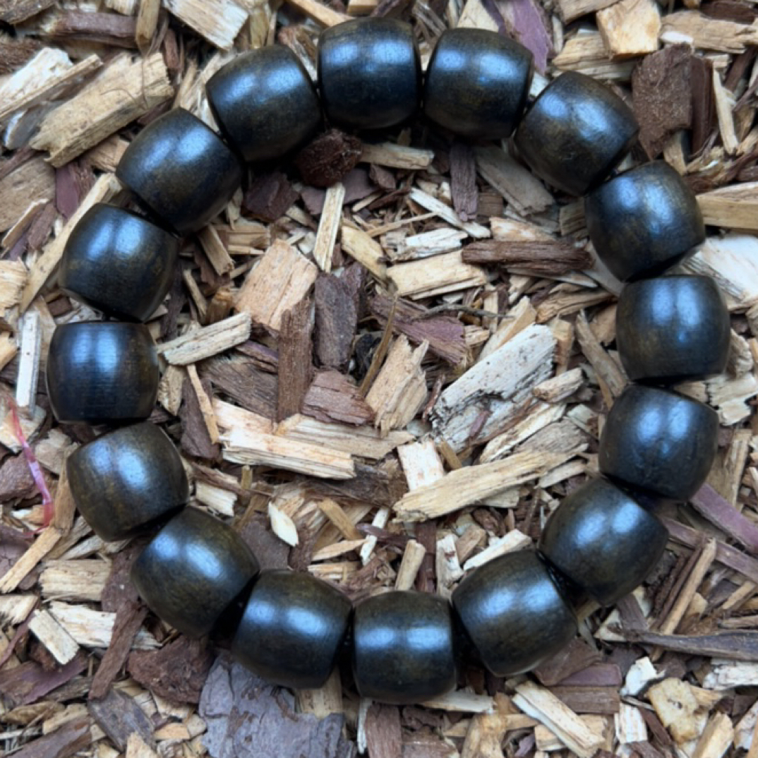 14 福来精选文玩沉香木作手串14mm