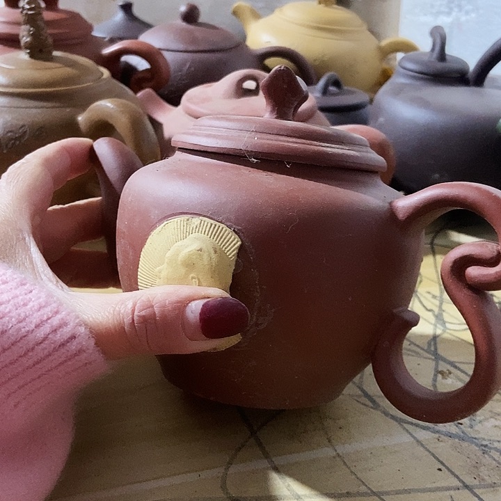 全手工制作宜兴紫砂茶壶