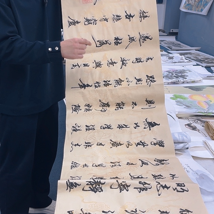 国画纯手绘字画宣纸