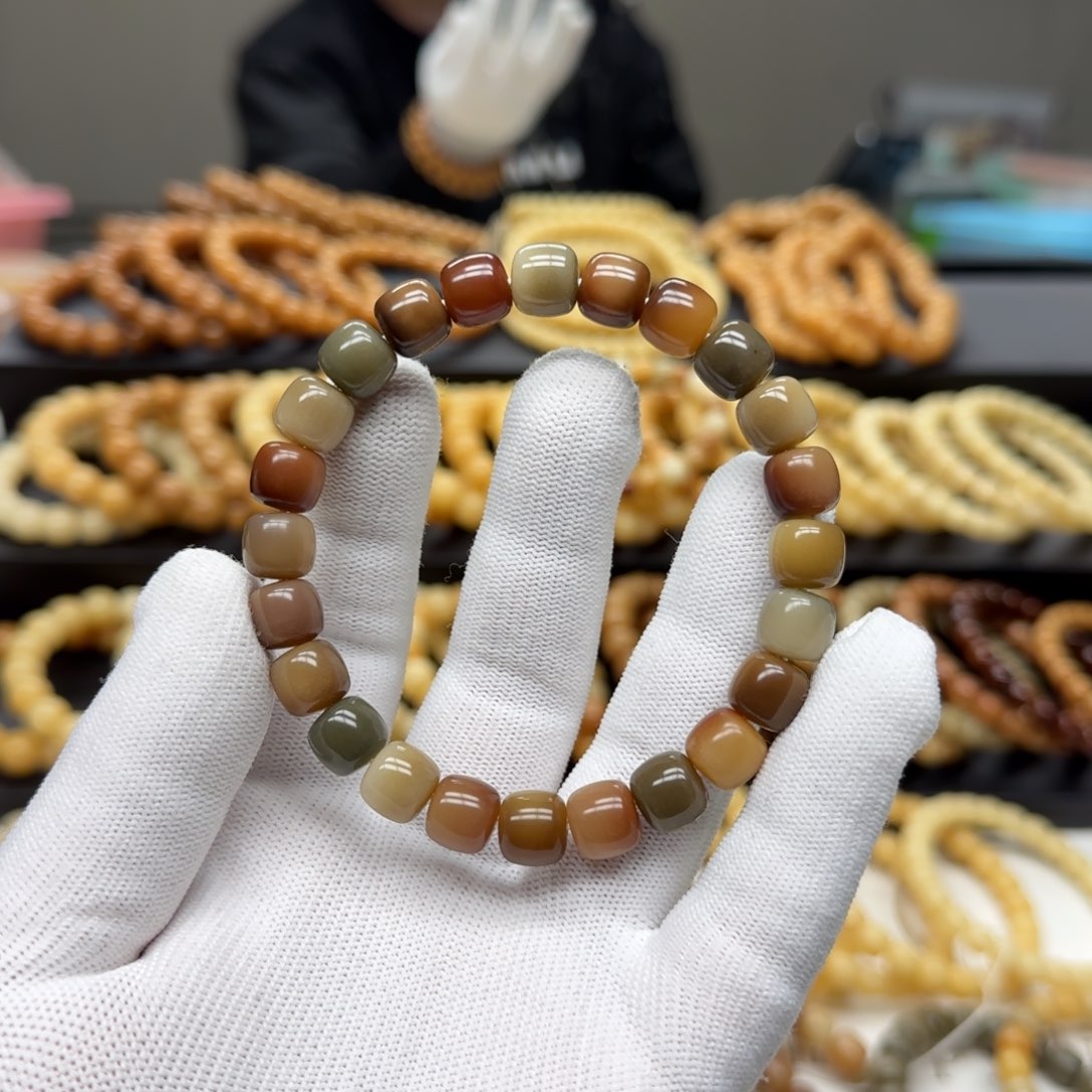 【闪购商品】菩提根/象牙果手串9×10 5年 鬼工