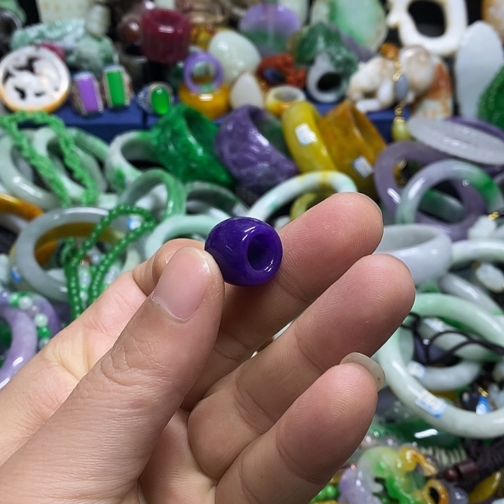 颈饰未镶嵌翡翠缅甸翡翠首饰配饰