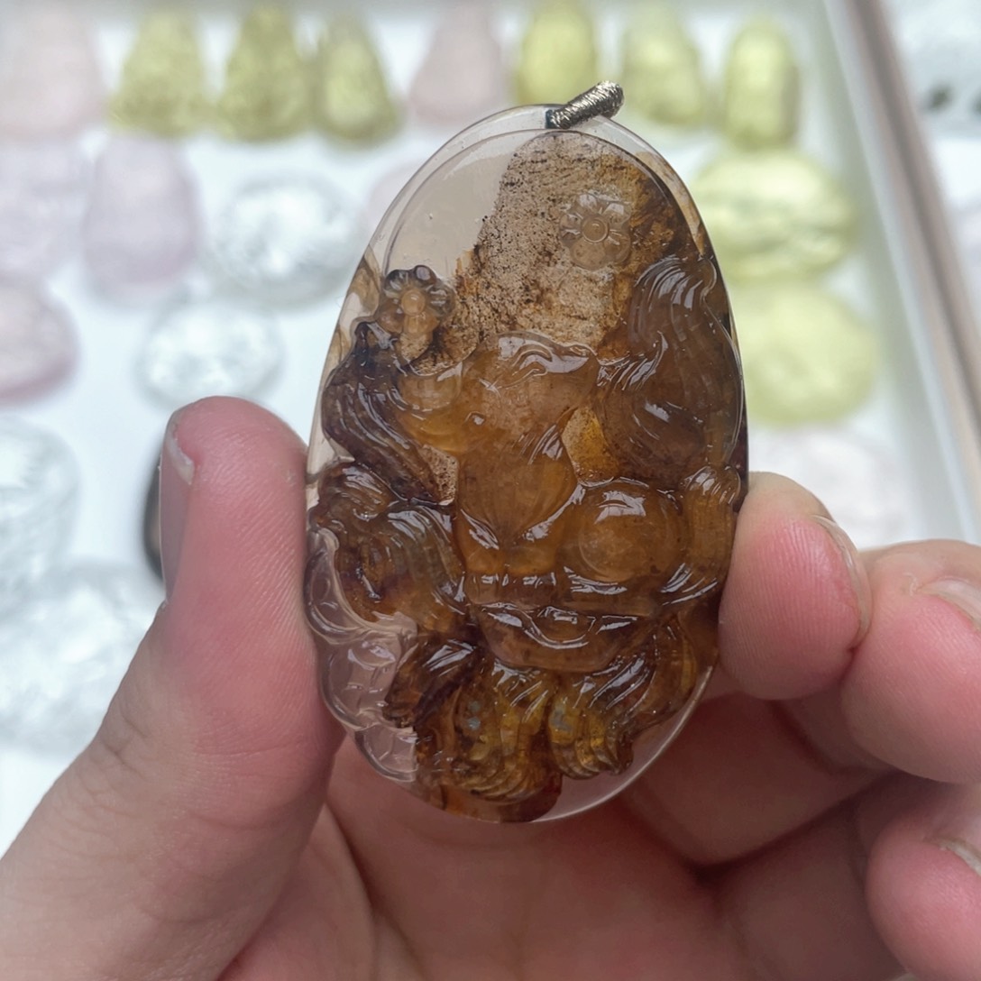 未镶嵌吊坠(不含链)水晶