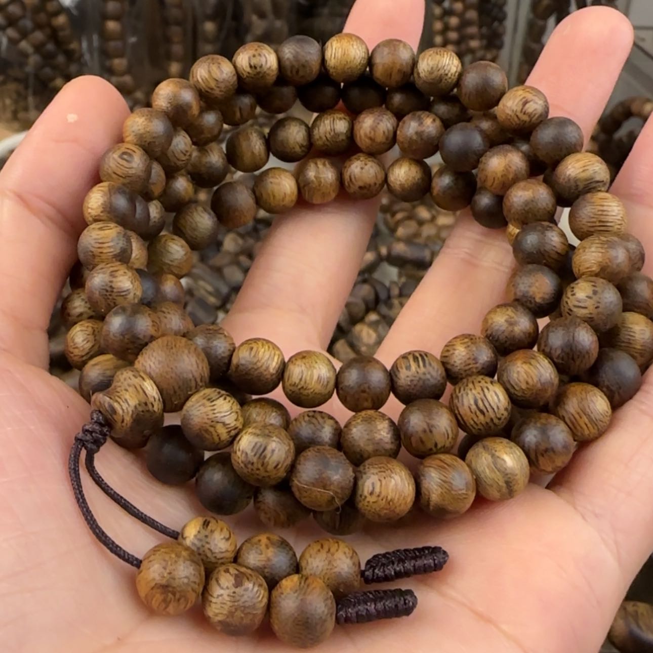 【闪购商品】手串沉香小*牙奇楠手串卡07