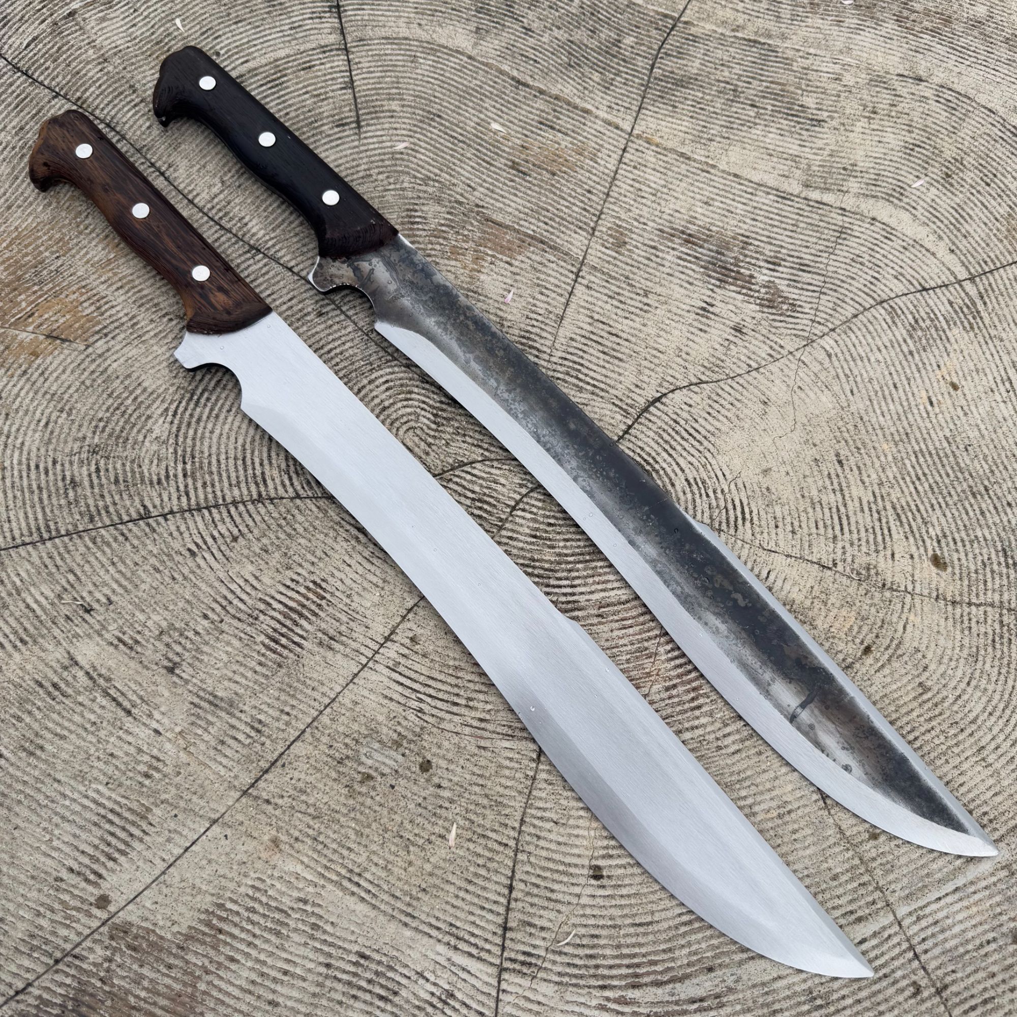 轨道钢刀锦衣卫龙泉一体刀唐横刀野营户外车载防身刀冷兵器未开刃