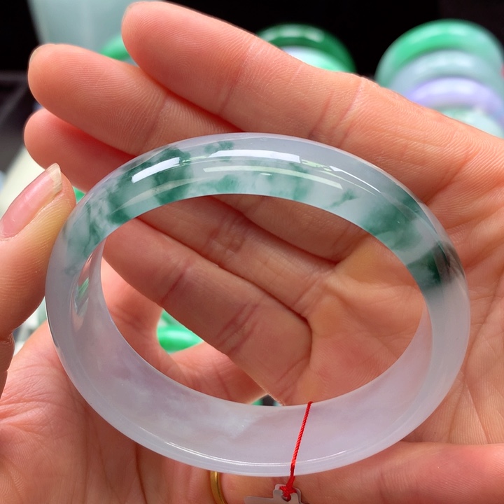 【闪购商品】翡翠手镯未镶嵌天然翡翠手镯