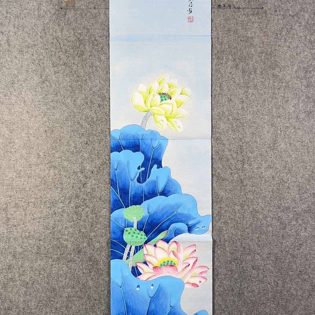 国画152 牡丹花等花开时节也可用