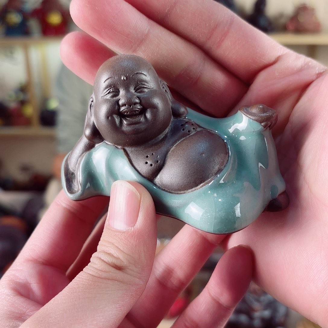 紫砂茶宠紫陶树脂茶宠摆件